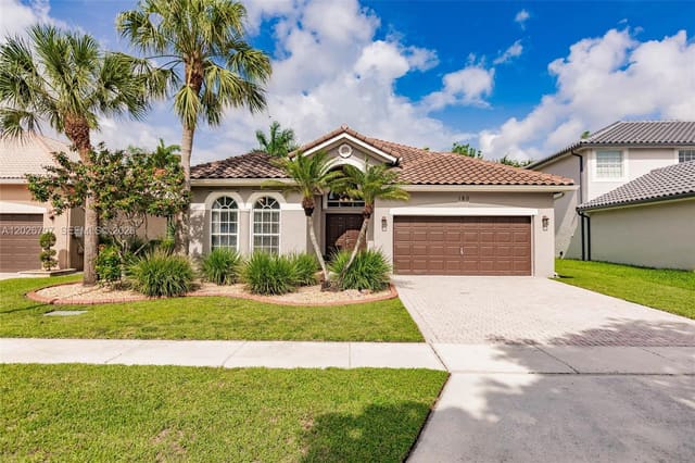 180 SW 167th Avenue, sold in Pembroke Shores, Pembroke Pines, FL