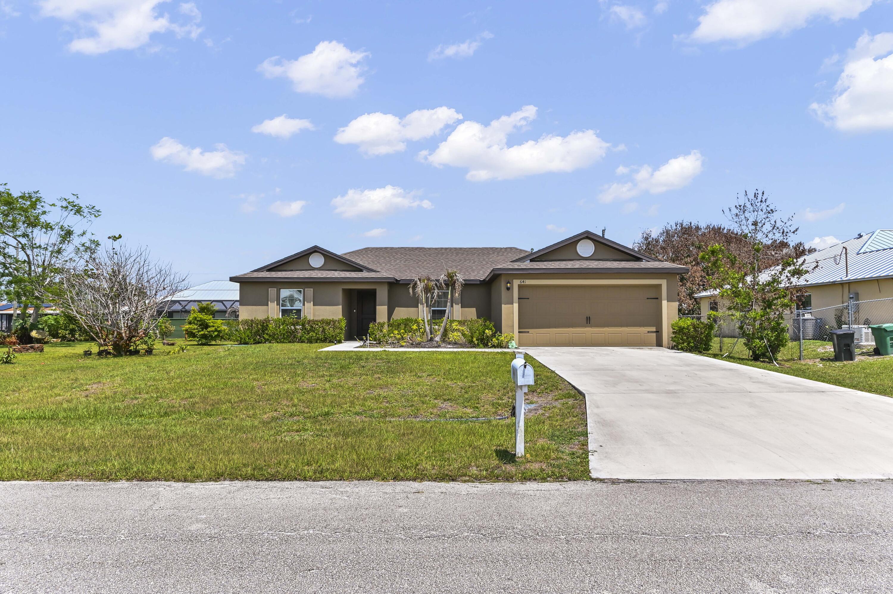 641 SW Addie Street, Port St. Lucie, FL 34983, Port St Lucie