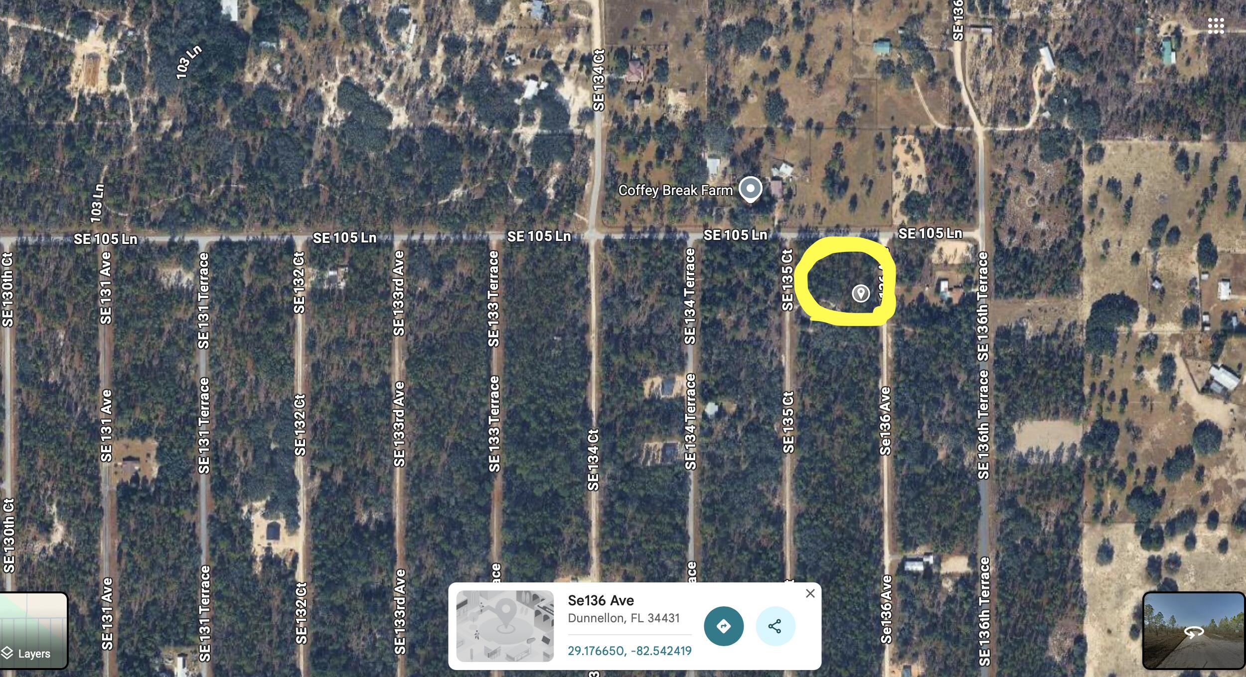 0 SE 136 Avenue, FL 32668, Morriston