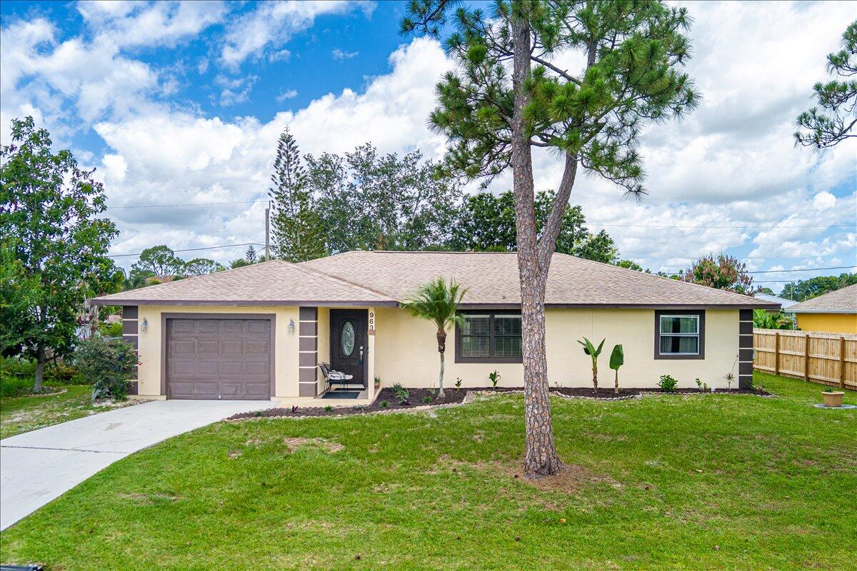 963 SW Bay State Road, Port St. Lucie, FL 34953, Port St Lucie