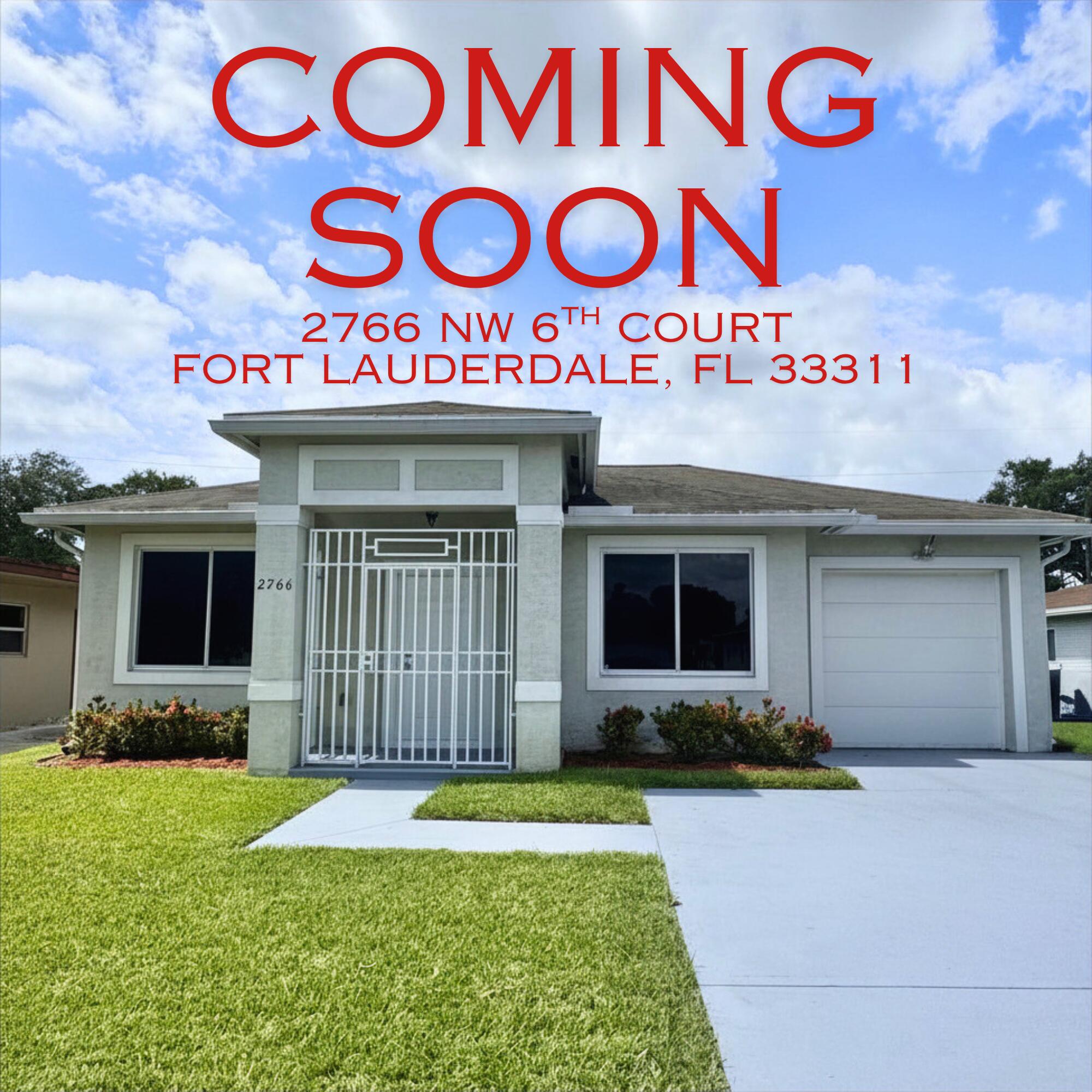 2766 NW 6th Court, Fort Lauderdale, FL 33311, Fort Lauderdale