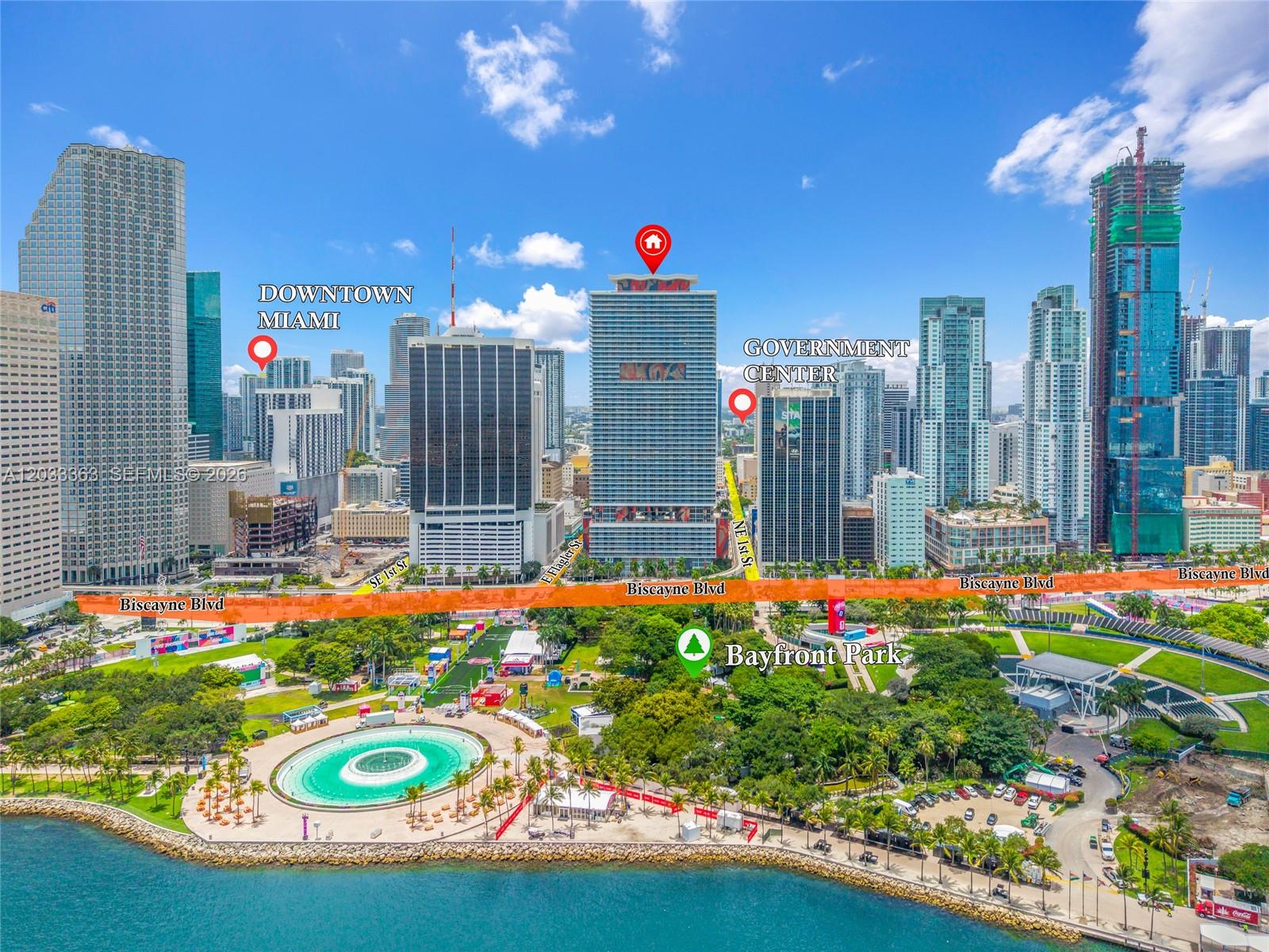 50 Biscayne Boulevard 4307, Miami, FL 33132, Miami