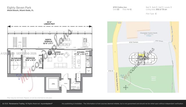 8701 Collins Avenue 803, 8701 Collins Ave, Miami Beach, FL