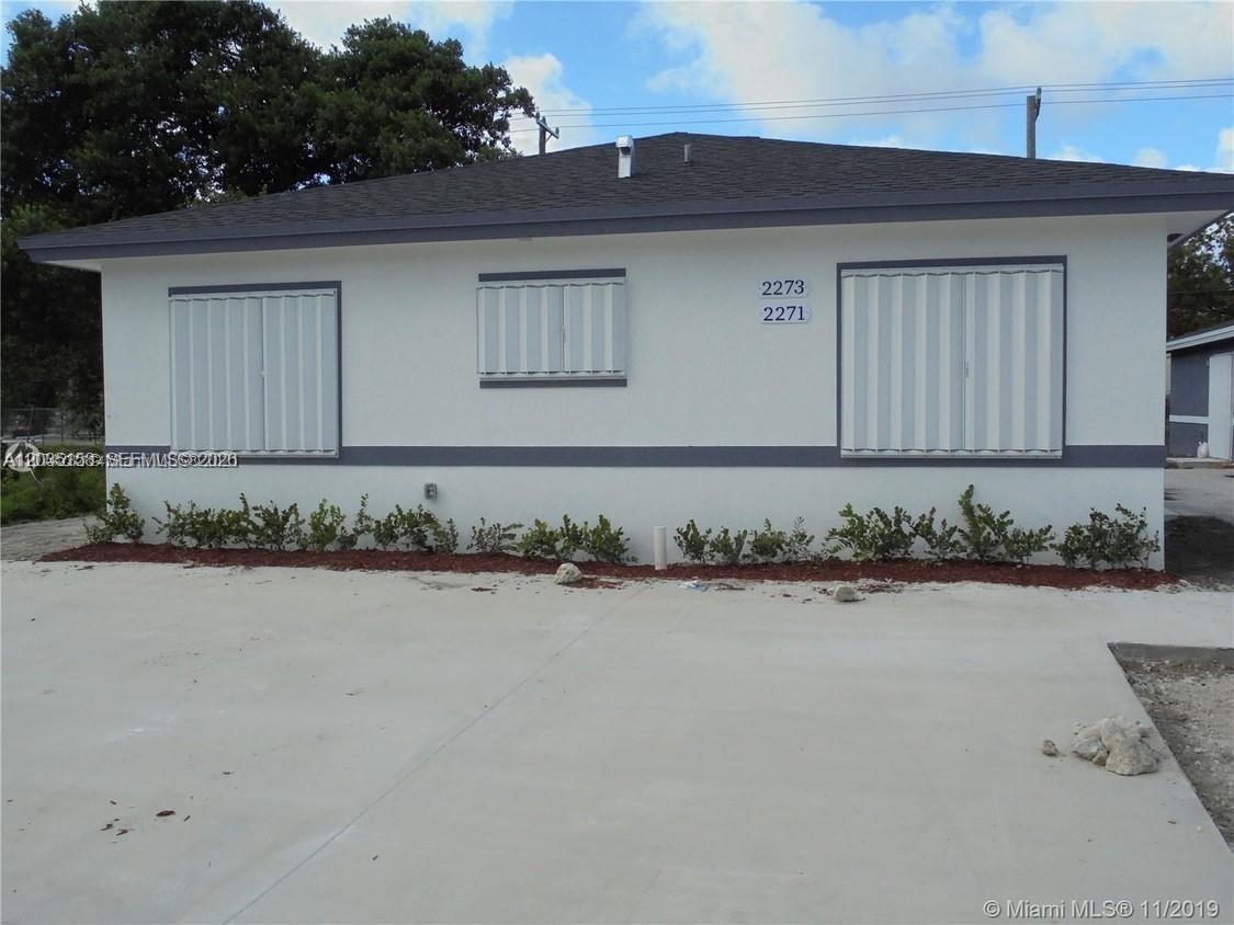 2271/2273 NW 66th Street, Miami, FL 33147, Miami