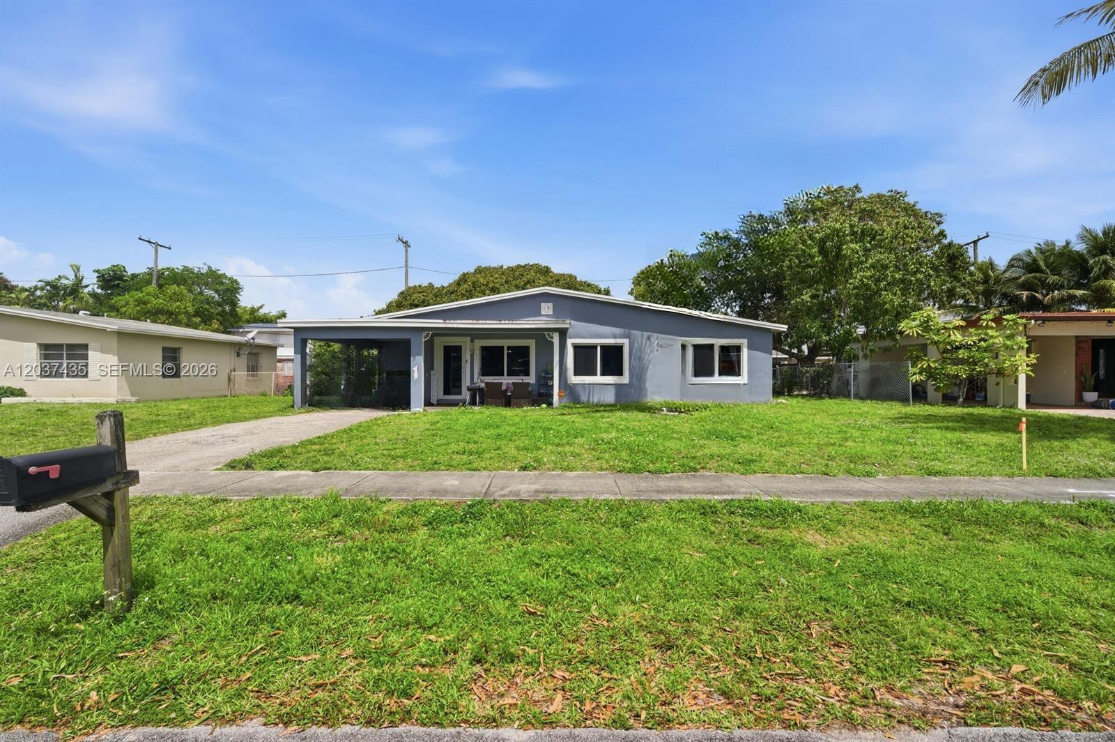 3821 NW 4th Place, Lauderhill, FL 33311, Lauderhill