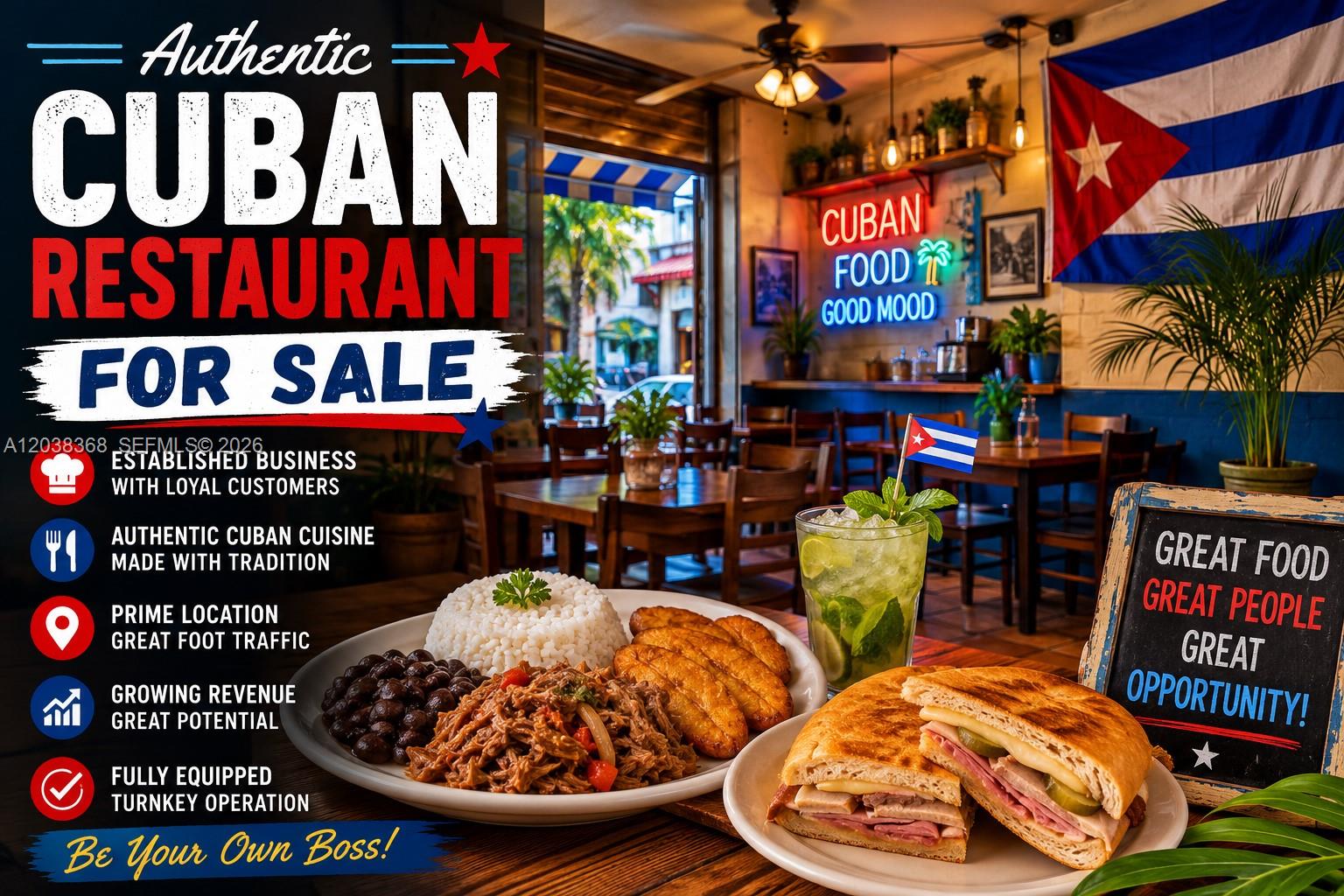 Restaurant for Sale Restaurant For Sale High Traffic & Ready To Operat, Coral Gables, FL 33145, Coral Gables