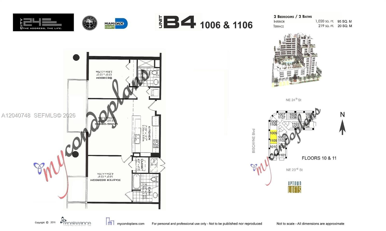 350 NE 24th Street 1109, Miami, FL 33137 photo 21
