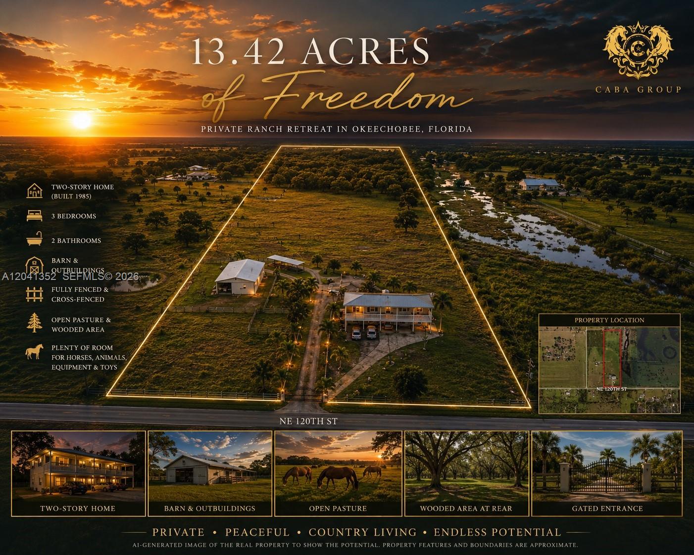 10337 NE 120th, Okeechobee, FL 34972, Okeechobee