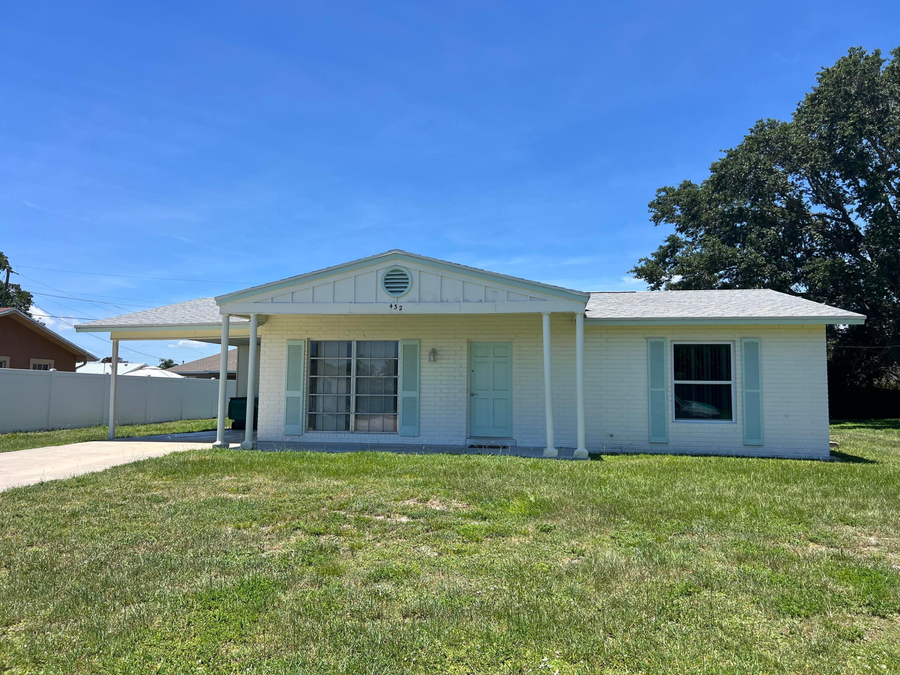 432 SW Curry Street, Port St. Lucie, FL 34983, Port St Lucie