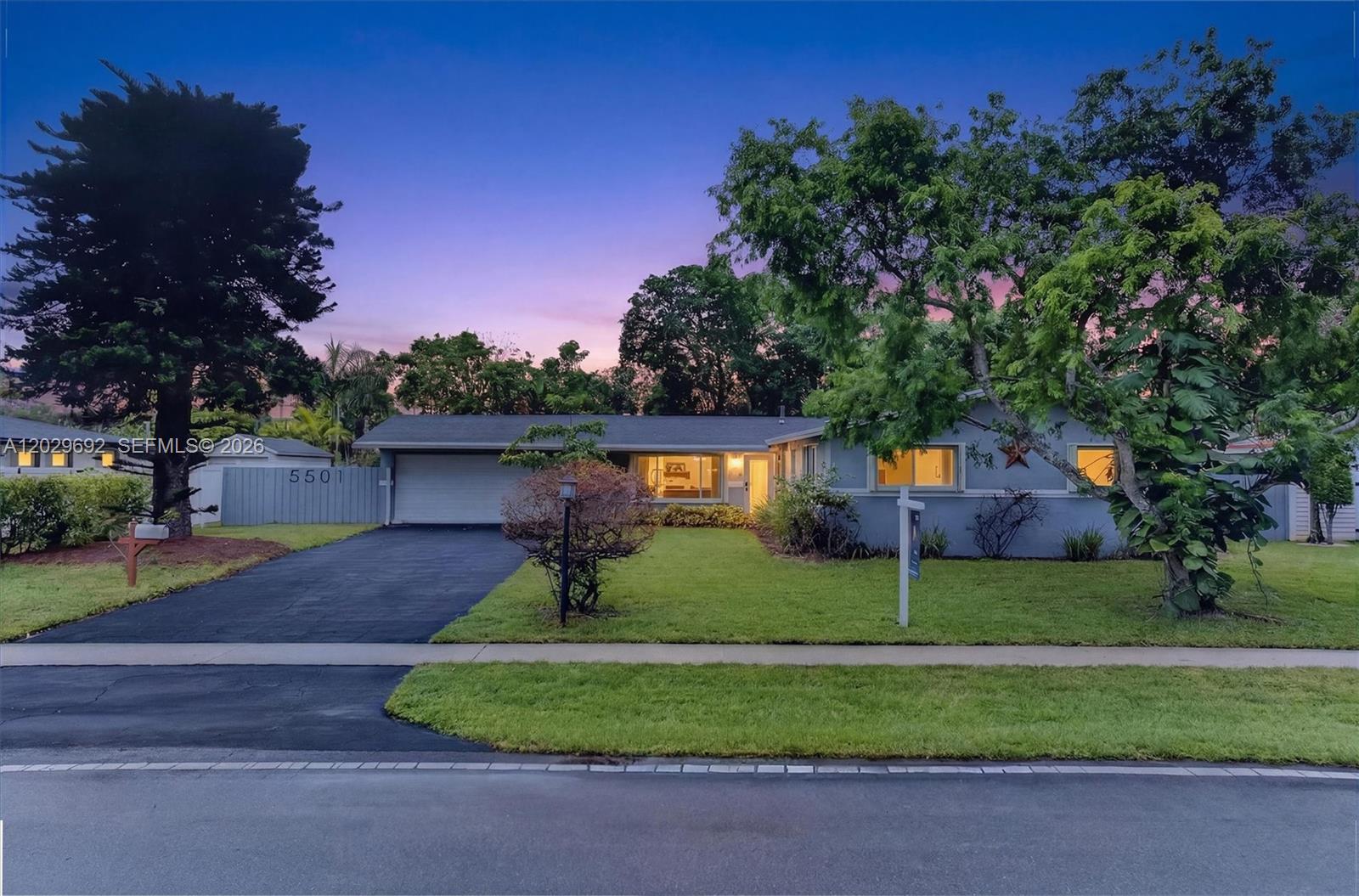 Sold home at 5501 Pine Terrace, Plantation, FL 33317