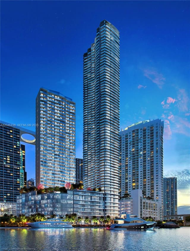 77 SE 5th Street 1915, Viceroy Residences, Miami, FL