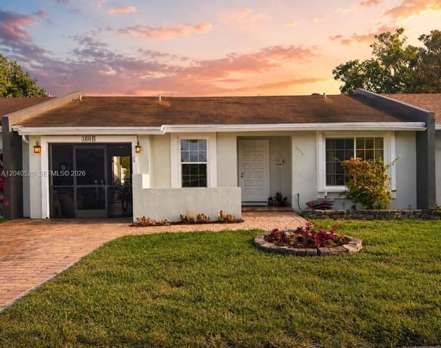 360 B Lakewood Circle E, Margate, FL 33063