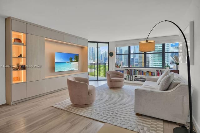 1901 Brickell Avenue B1512, sold in Brickell Place Condo, Miami, FL