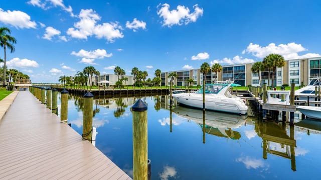 1950 SW Palm City Road 10106, sold in Circle Bay Yacht Club Condo, Stuart, FL