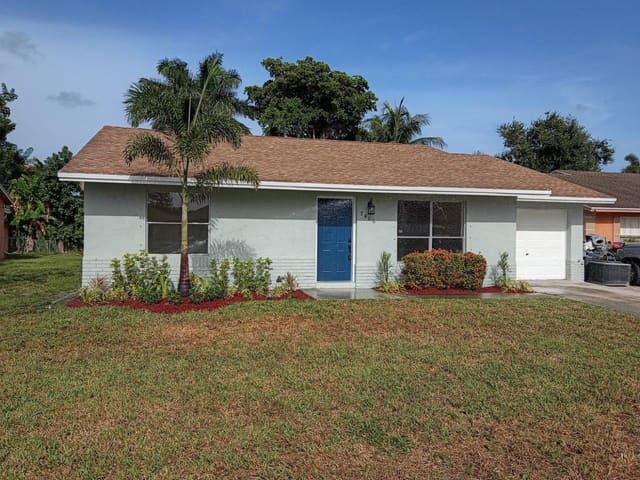 7406 Willow Spring Circle N, sold in Homes at Lawrence, Boynton Beach, FL