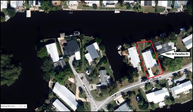7882 SE PARADISE Drive, Tropical Paradise, Stuart, FL