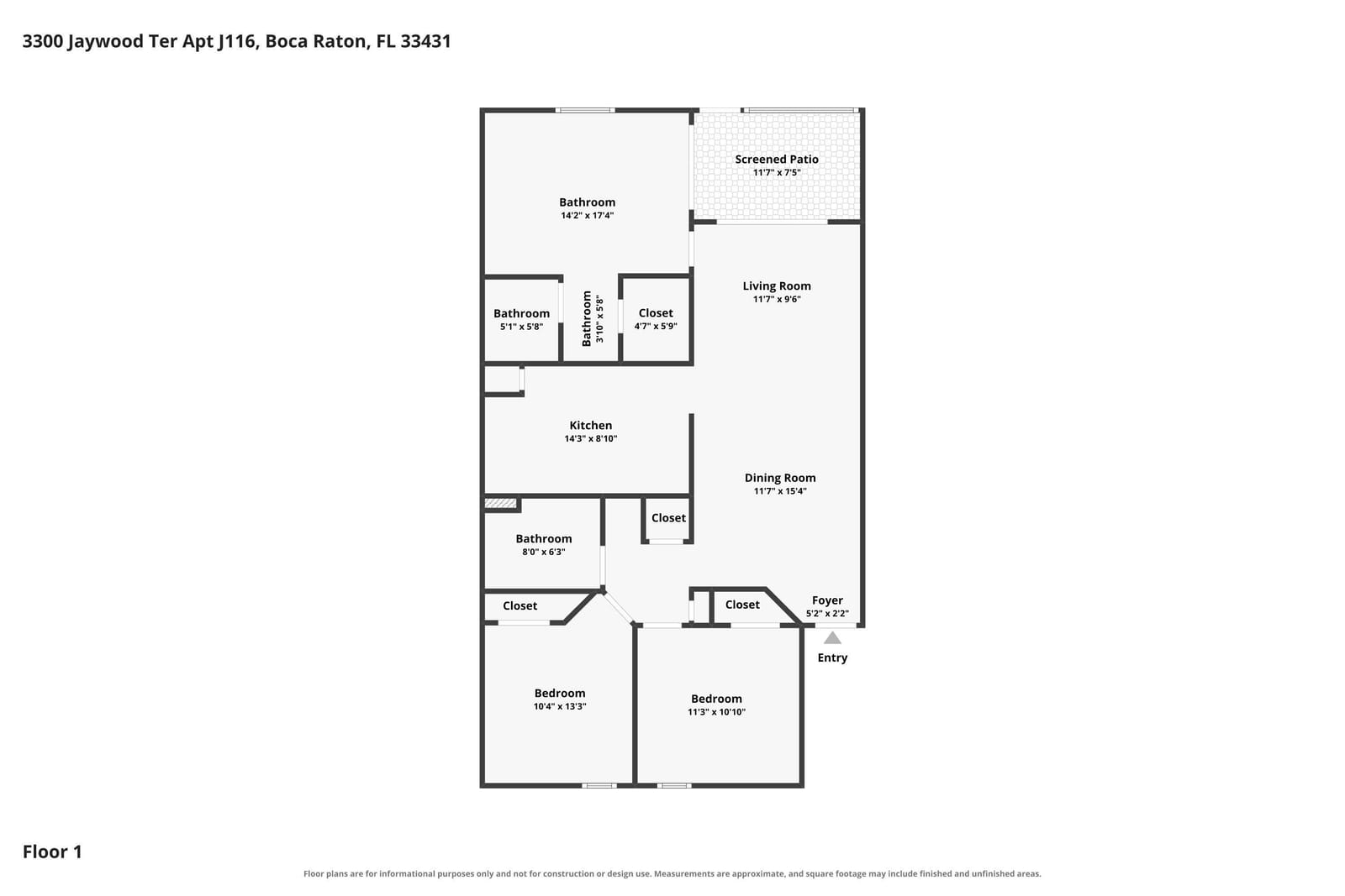 3300 Jaywood Terrace J116 — photo 12