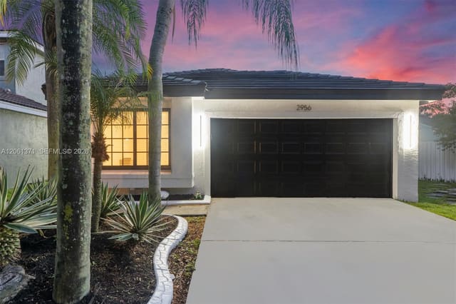 2956 SW 179th Avenue, sold in Silver Lakes Phase Iii, Miramar, FL