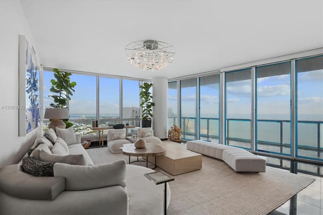 100 S Pointe Drive 3906, sold in Continuum On South Beach, Miami Beach, FL
