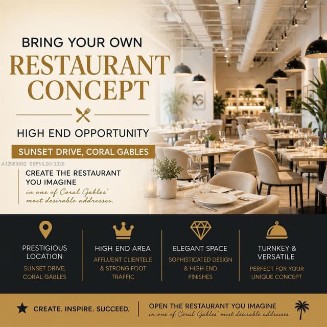 SUNSET DR Sunset Dr Restaurant Sunset Drive, Coral Gables, FL 33143