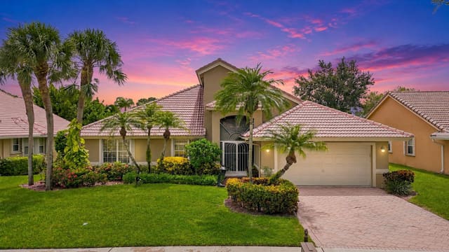 6850 Grenelefe Road, sold in Lakeridge Greens At Pipers Glen, Boynton Beach, FL