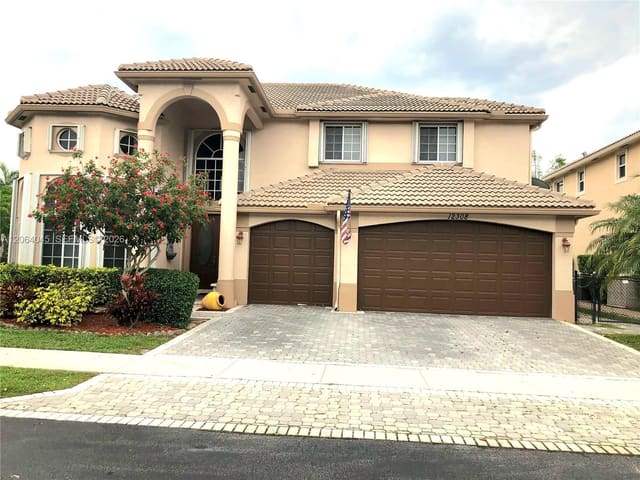 12308 NW 26th Street, sold in Westchester Lakes, Coral Springs, FL