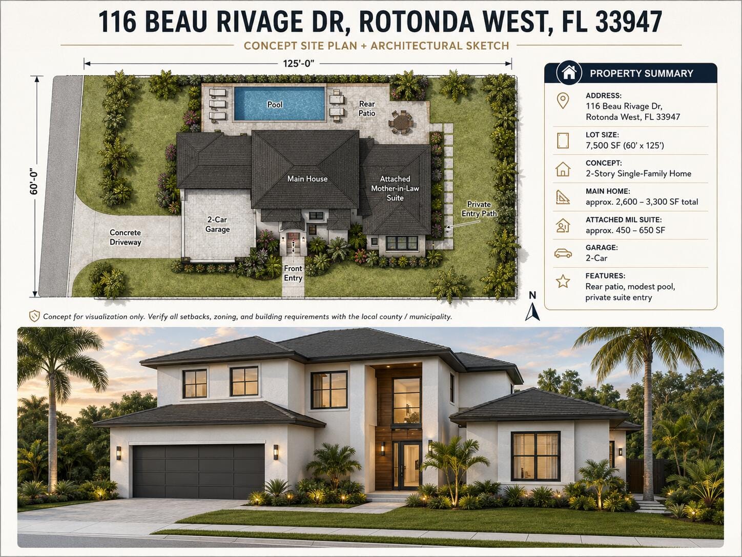 116 BEAU RIVAGE Drive, Rotonda West, FL 33947 photo 1