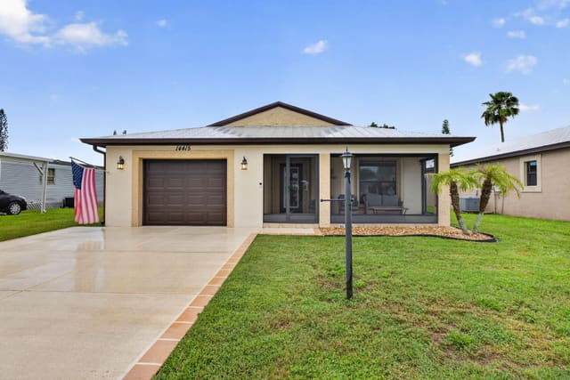 14415 DALIA Avenue, sold in Spanish Lakes Fairways Leasehold Estates, Fort Pierce, FL