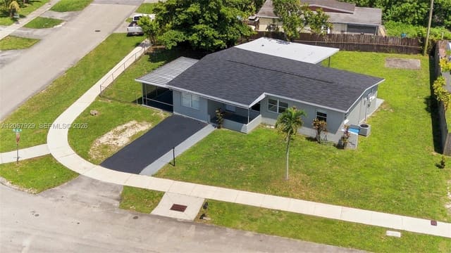 4160 SW 36th Street, sold in Lake Forest Sec 4, West Park, FL