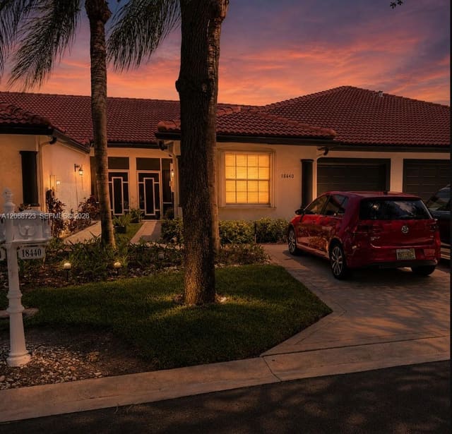 18440 Via Di Sorrento, sold in Boca Azul Ph 4 And 5, Boca Raton, FL