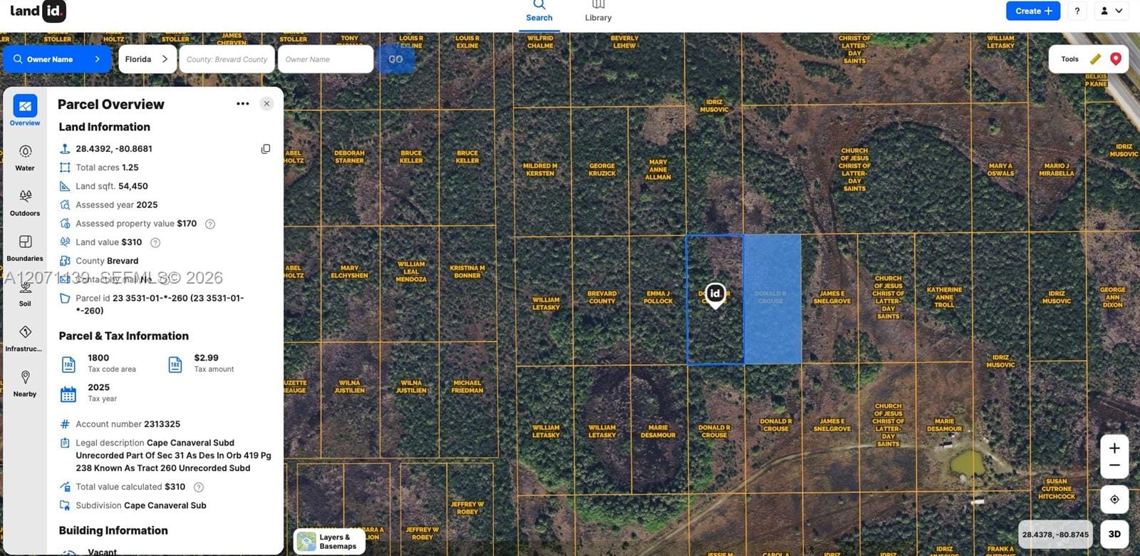 1 Unknown, Cocoa, FL 32926