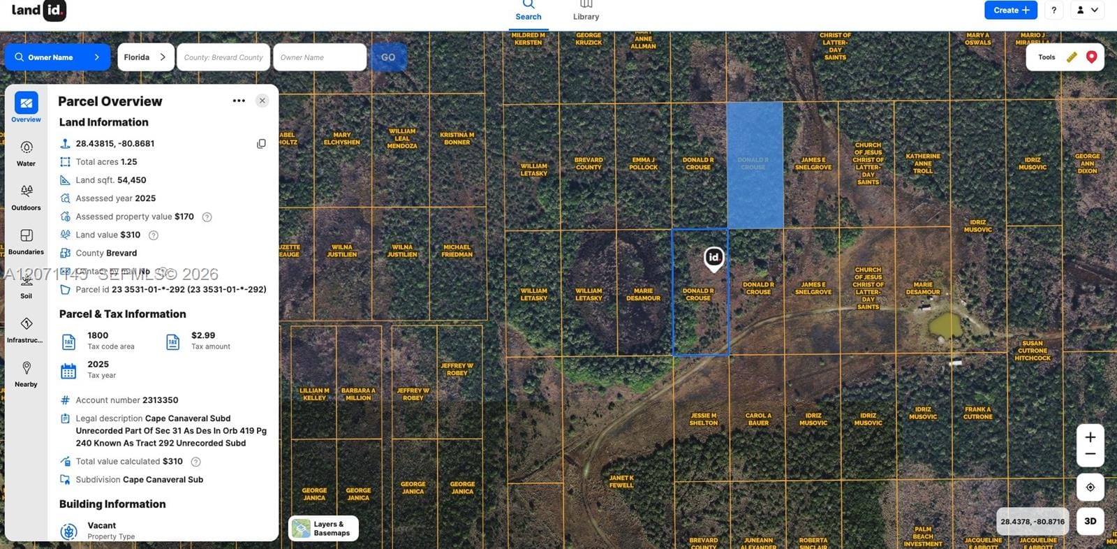 3 Unkniwn, Cocoa, FL 32926