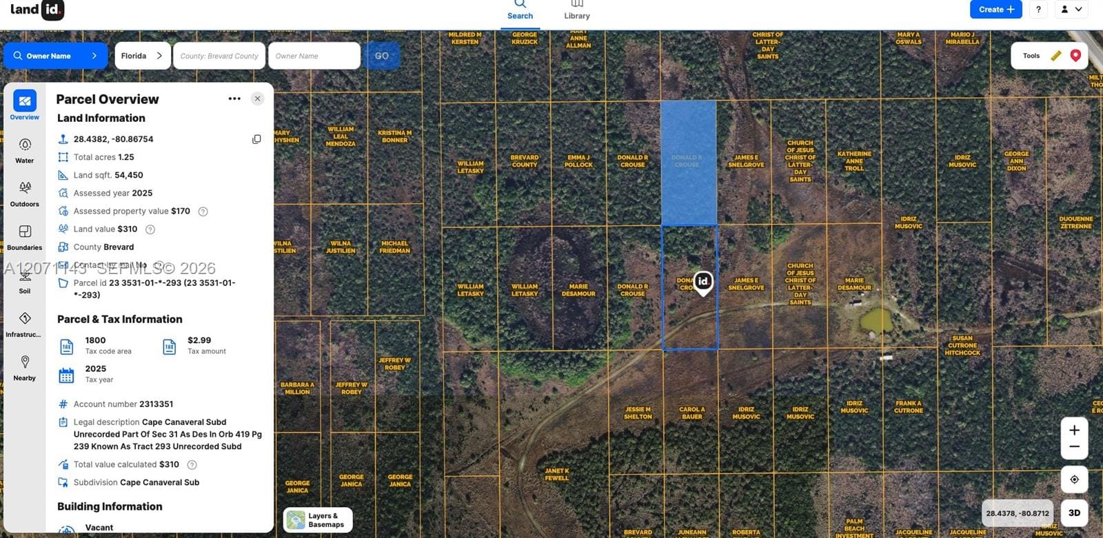 2 Unknown, Cocoa, FL 32926