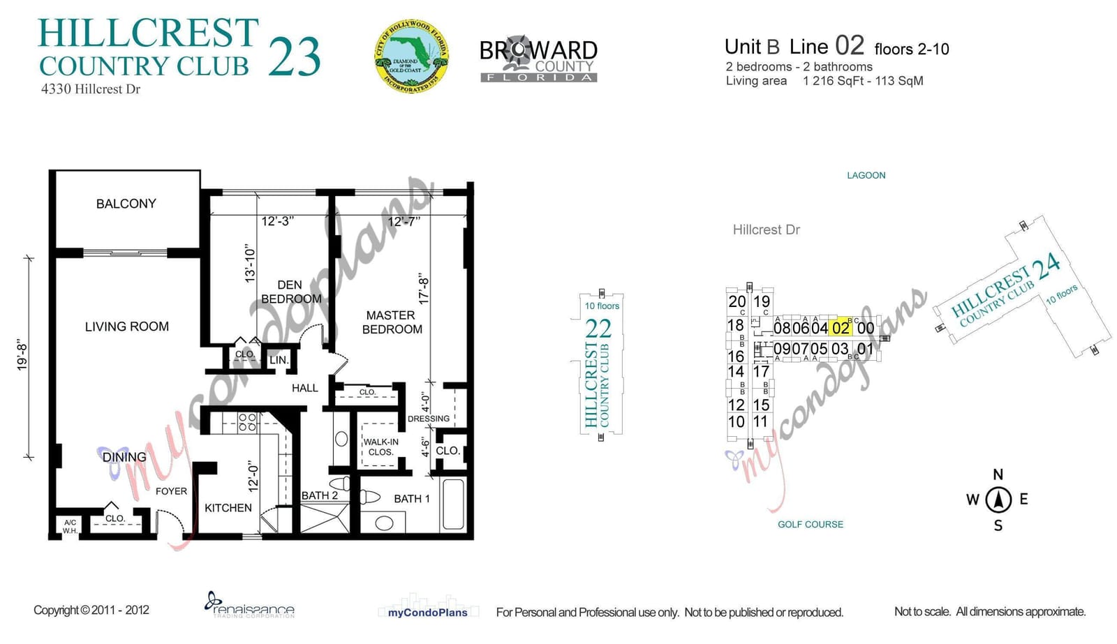 4330 HILLCREST Drive 602, Hollywood, FL 33021 photo 14