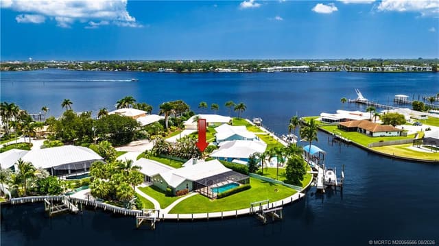 1887 SW Mooring Drive, sold in ZIP 34990, Palm City, FL