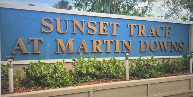 3295 SW SUNSET TRACE Circle, sold in Stamford At Sunset Trace (Aka Martin Downs Plat 36, Palm City, FL