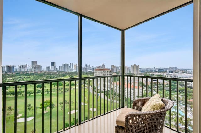 20335 W Country Club Drive 2409, sold in Coronado Condo - Tower Iii, Aventura, FL