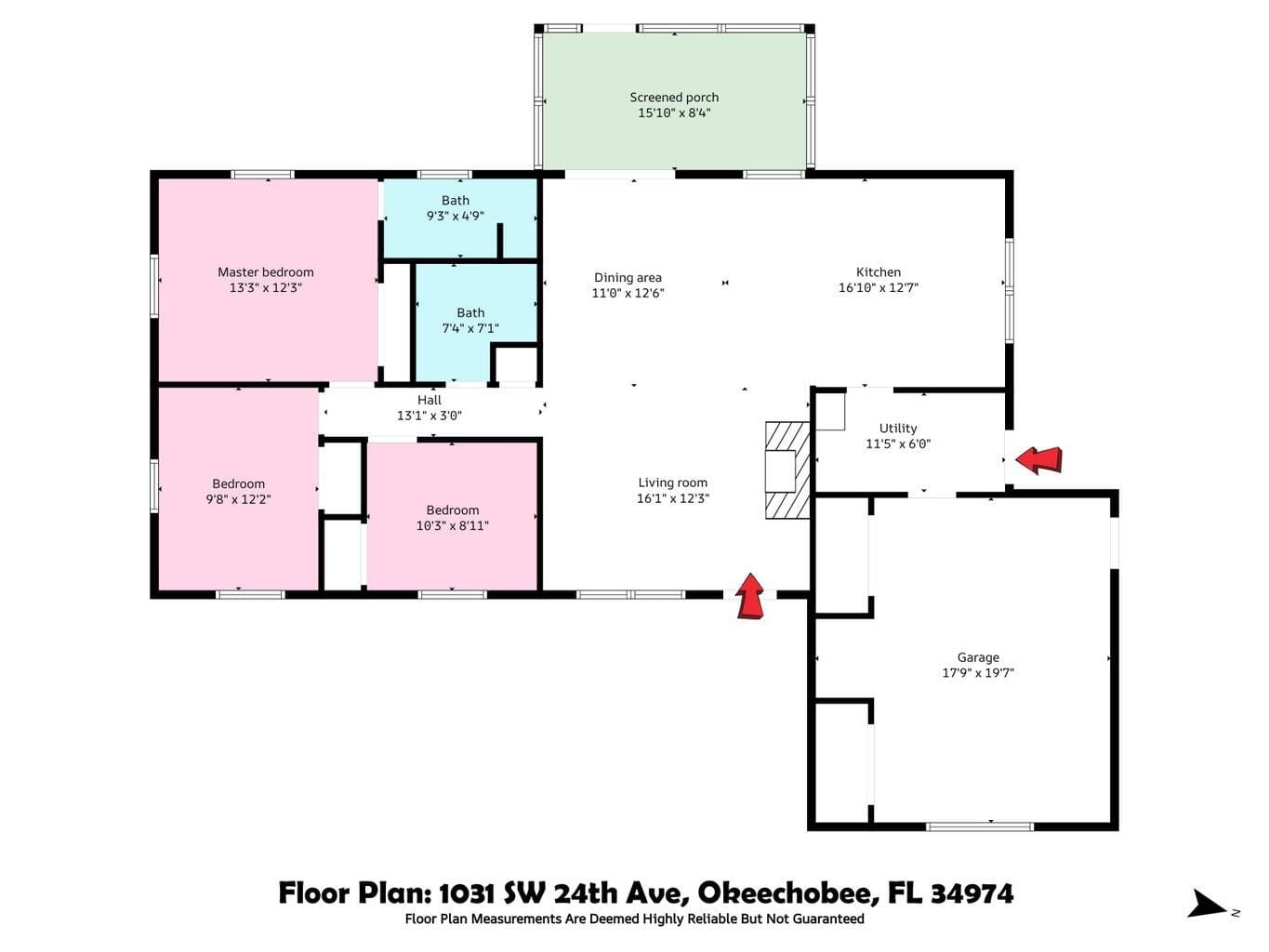 1031 SW 24th Avenue, Okeechobee, FL 34974