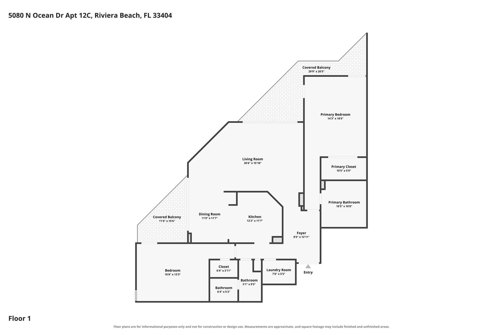 5080 N OCEAN Drive 12C, Singer Island, FL 33404 photo 22