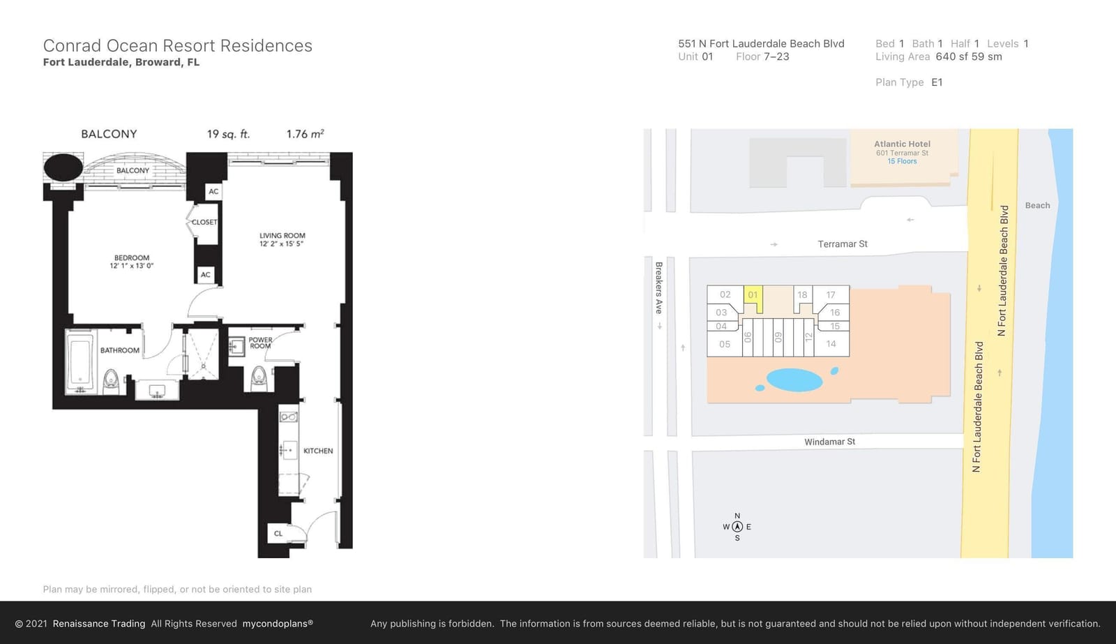 551 N FORT LAUDERDALE BEACH Boulevard R1801, Fort Lauderdale, FL 33304 photo 23