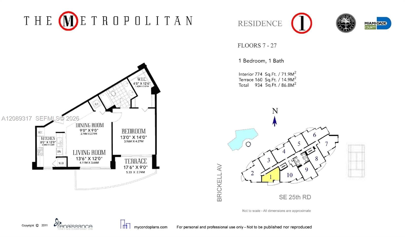 2475 Brickell Avenue 2401, Miami, FL 33129 photo 14