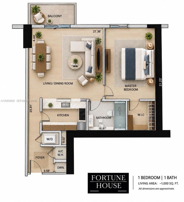 185 SE 14th Terrace 1713, Miami, FL 33131