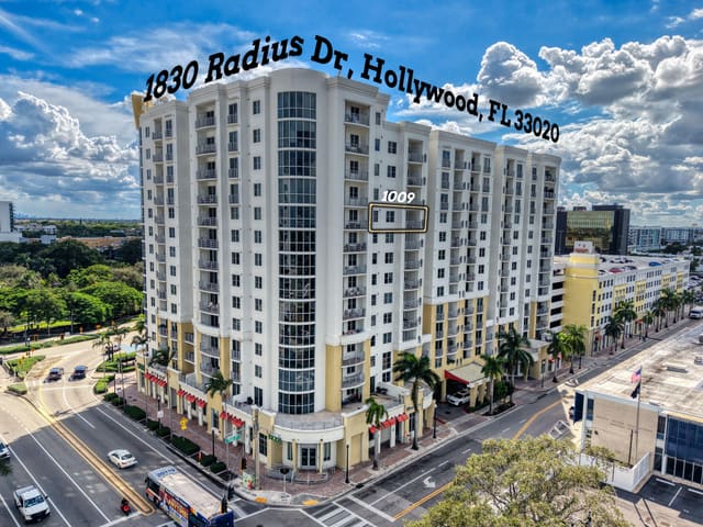 1830 RADIUS Drive 1009, Hollywood, FL 33020