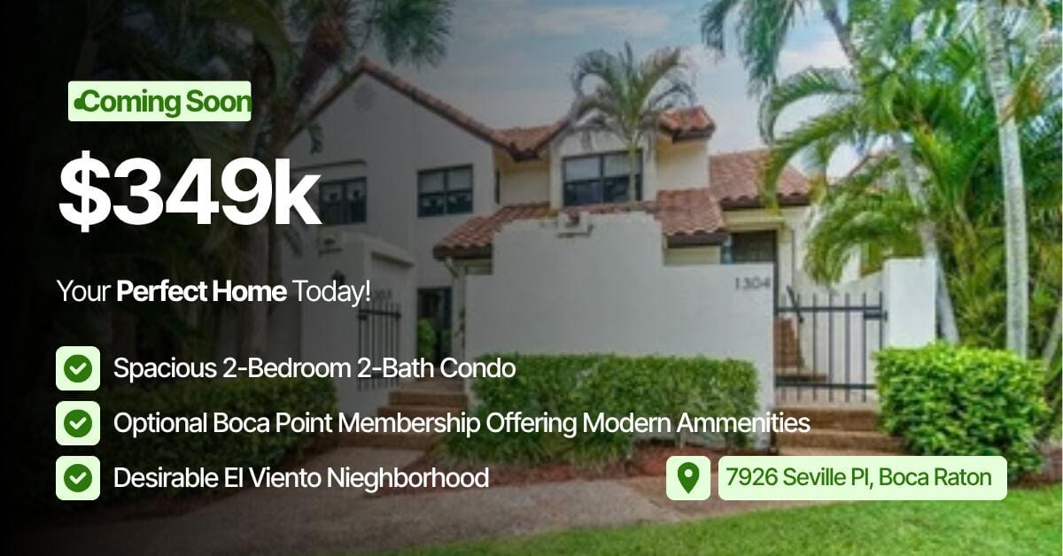 7926 Seville Place 2002, Boca Raton, FL 33433