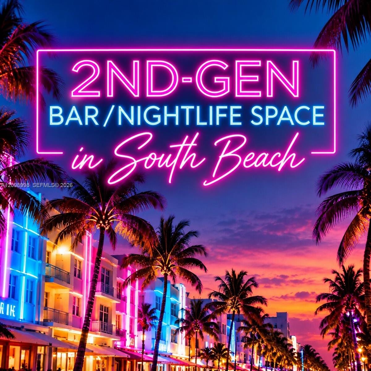 2nd-generation Bar/nightlife Space In South Beach, South Miami, FL 33139