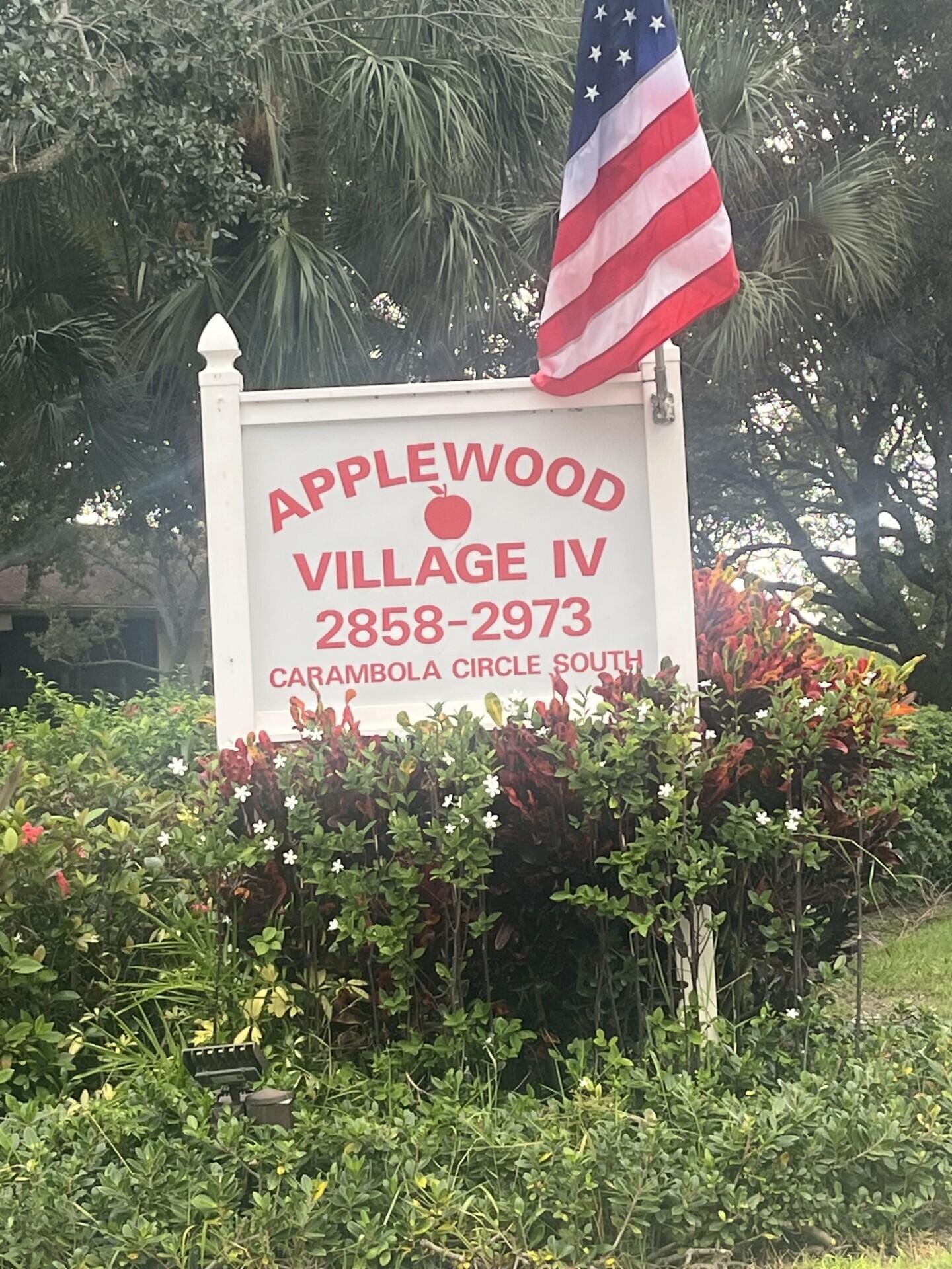 Applewood Village, Coconut Creek, FL home for sale at 2907 CARAMBOLA Circle S 204