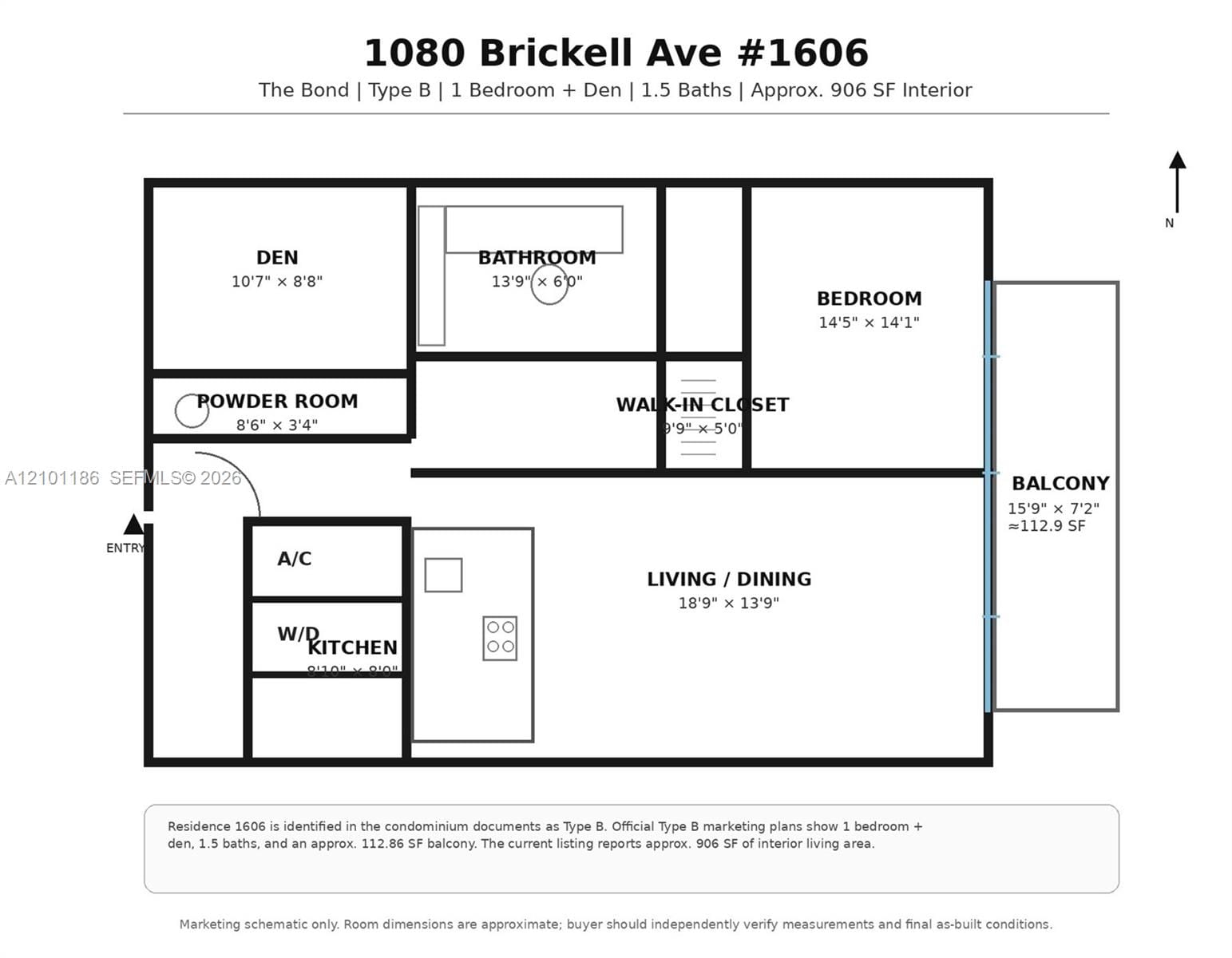 1080 Brickell Avenue 1606, Miami, FL 33131 photo 19