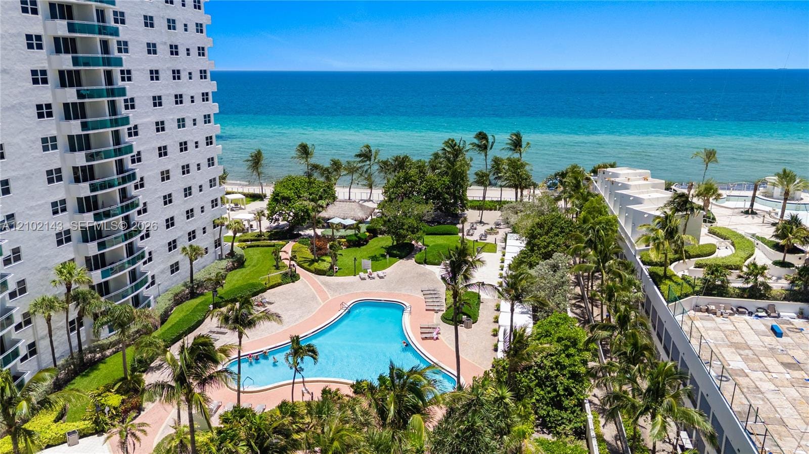 Residences On Hollywood, Hollywood, FL home for sale at 3001 S Ocean Drive 1023