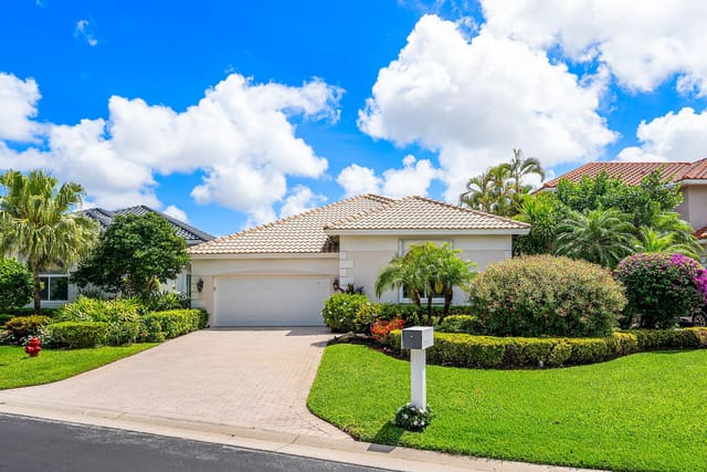 17100 Grand Bay Drive, sold in The Polo Club, Boca Raton, FL