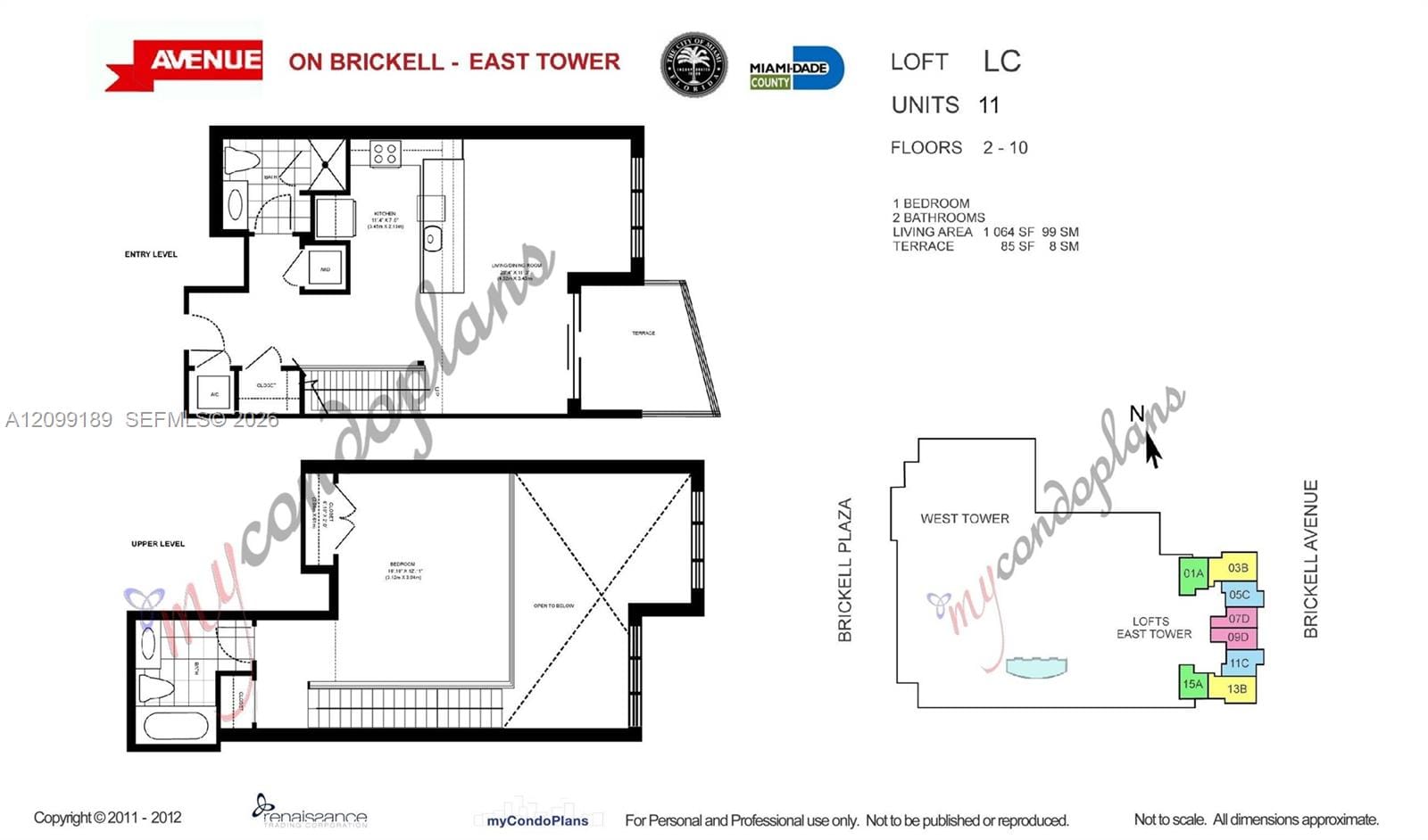 1060 Brickell Avenue 811, Miami, FL 33131